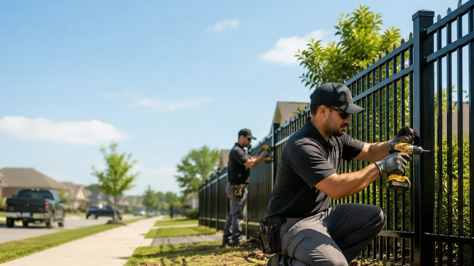 Metal Fence Installation in Hickman, TN